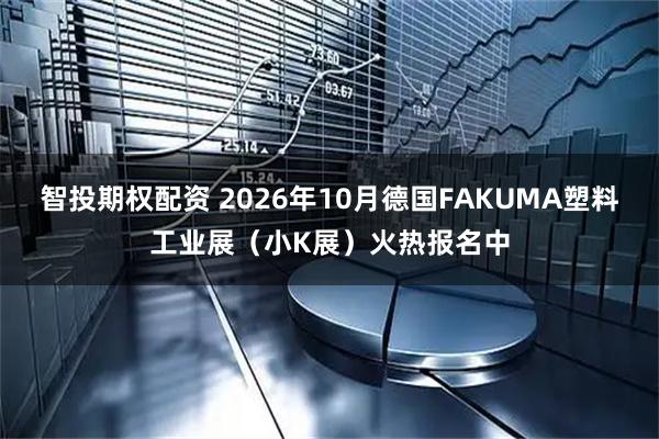 智投期权配资 2026年10月德国FAKUMA塑料工业展（小K展）火热报名中